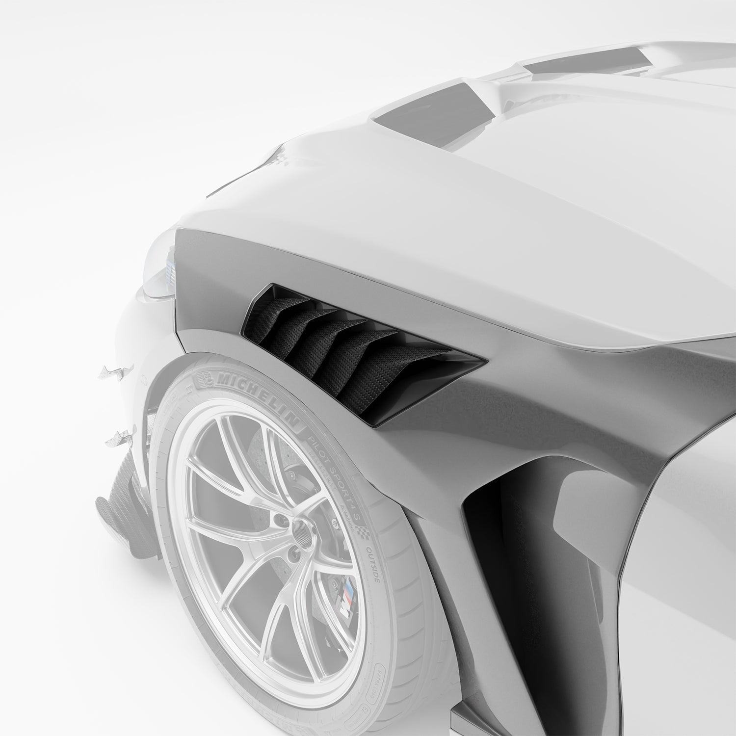 Carbon Fiber Side Fenders for BMW G82 G83 M4