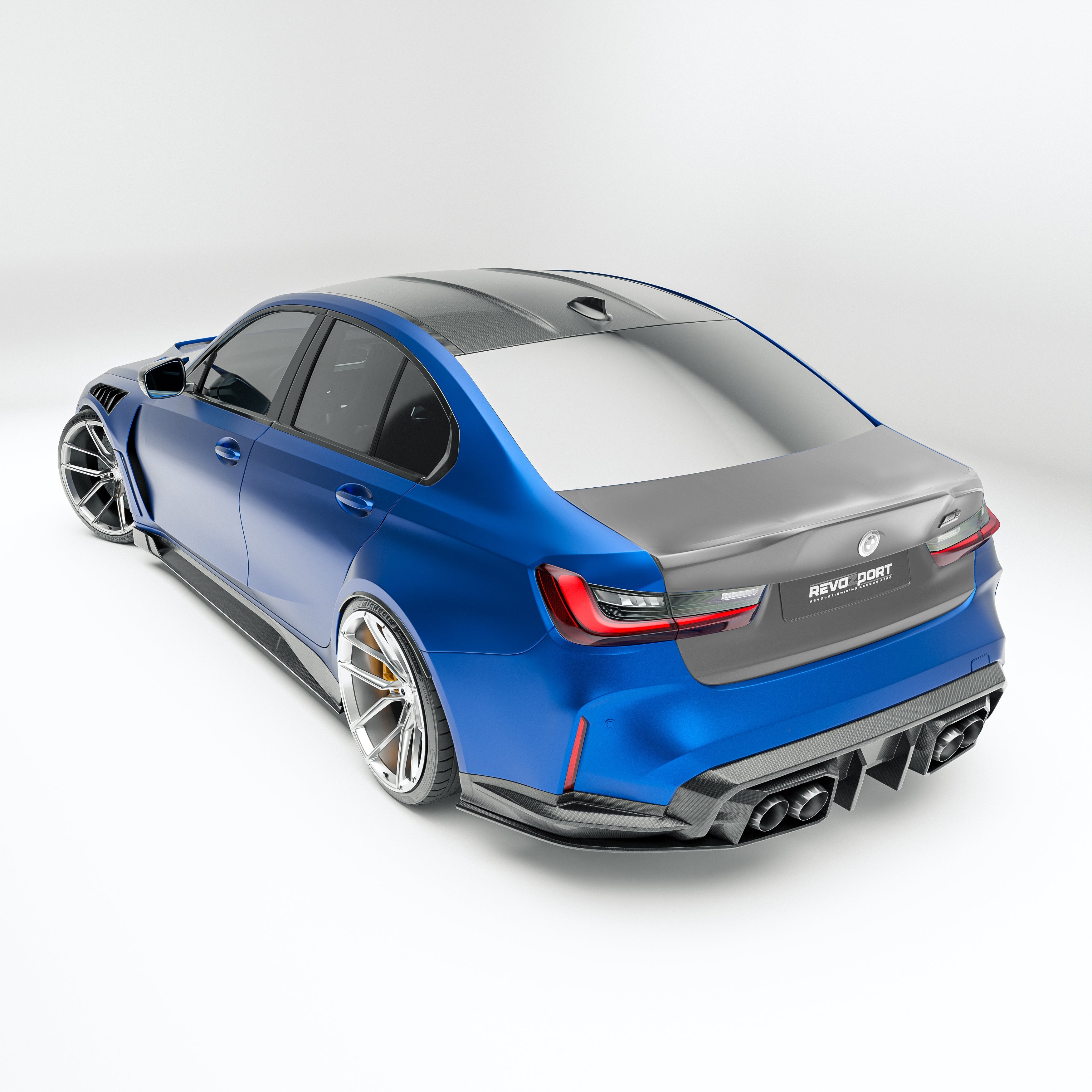 Carbon Fiber Rear Trunk for BMW G80 M3 2021-2024