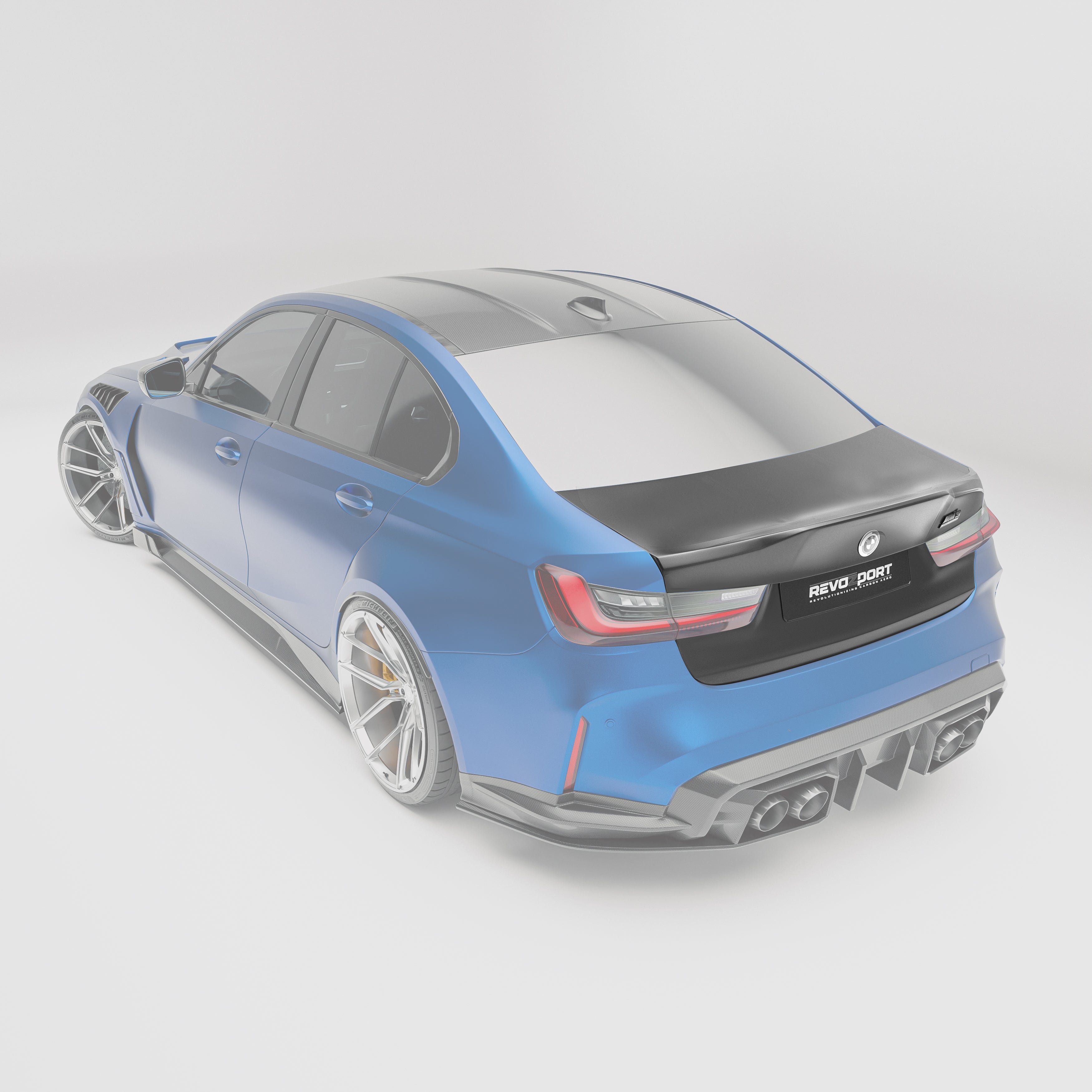Carbon Fiber Rear Trunk for BMW G80 M3 2021-2024
