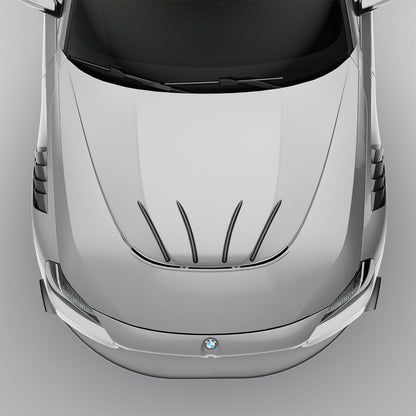 Carbon Fiber Hood Fins for BMW G87 M2