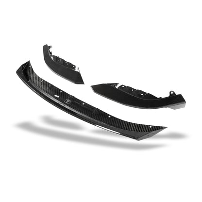 3 Pieces Carbon Fiber Front Lip for BMW G80 G81 M3 G82 G83 M4