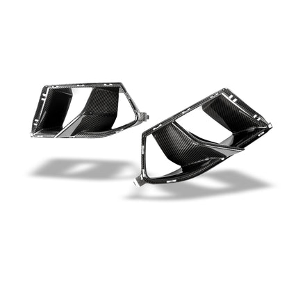 Carbon Fiber Front Bumper Vents for BMW G80 G81 M3 G82 G83 M4