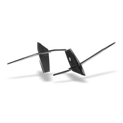 Carbon Fiber Front Bumper Canards for Audi RS6 RS7 C8