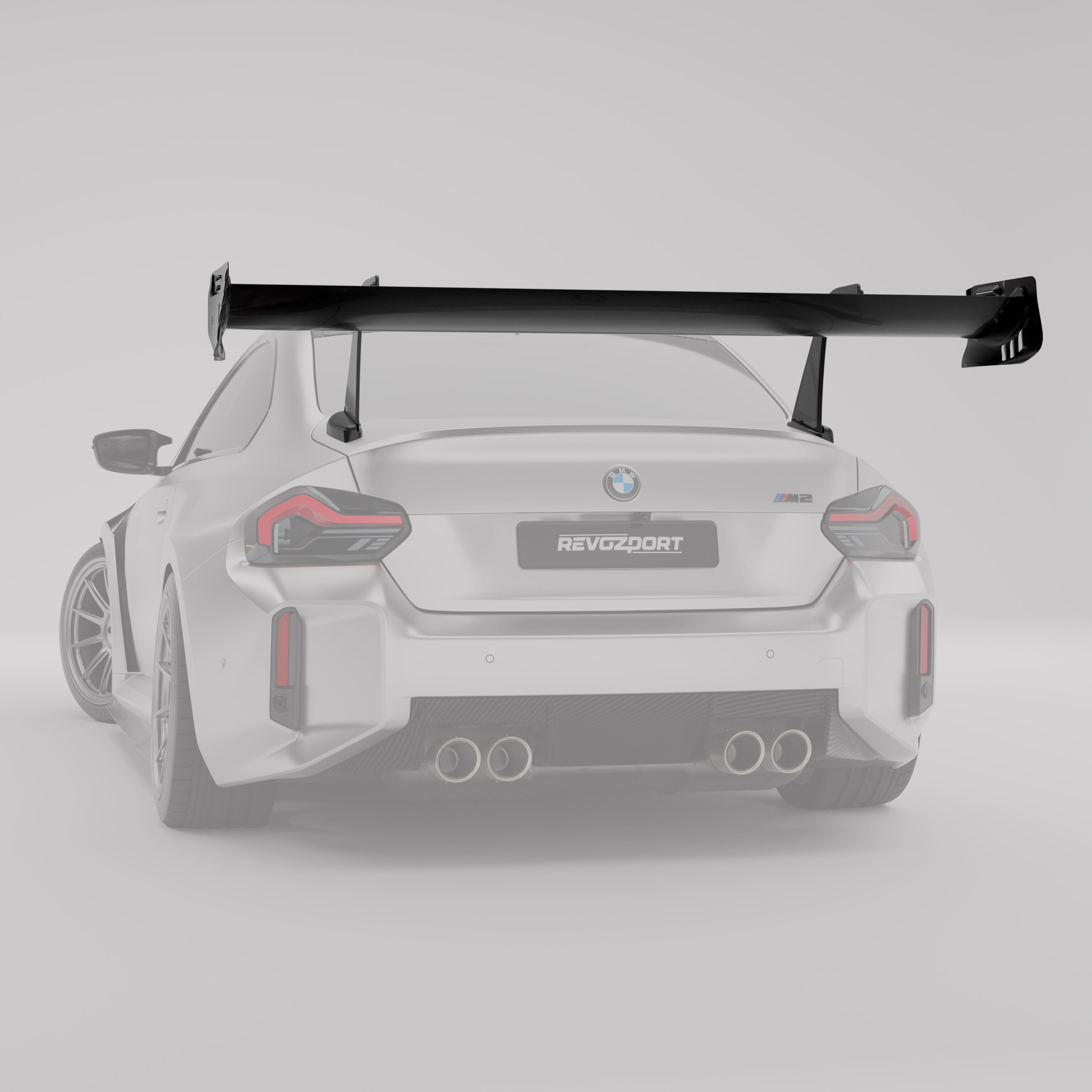 Carbon Fiber Rear Wing Spoiler for BMW G87 M2