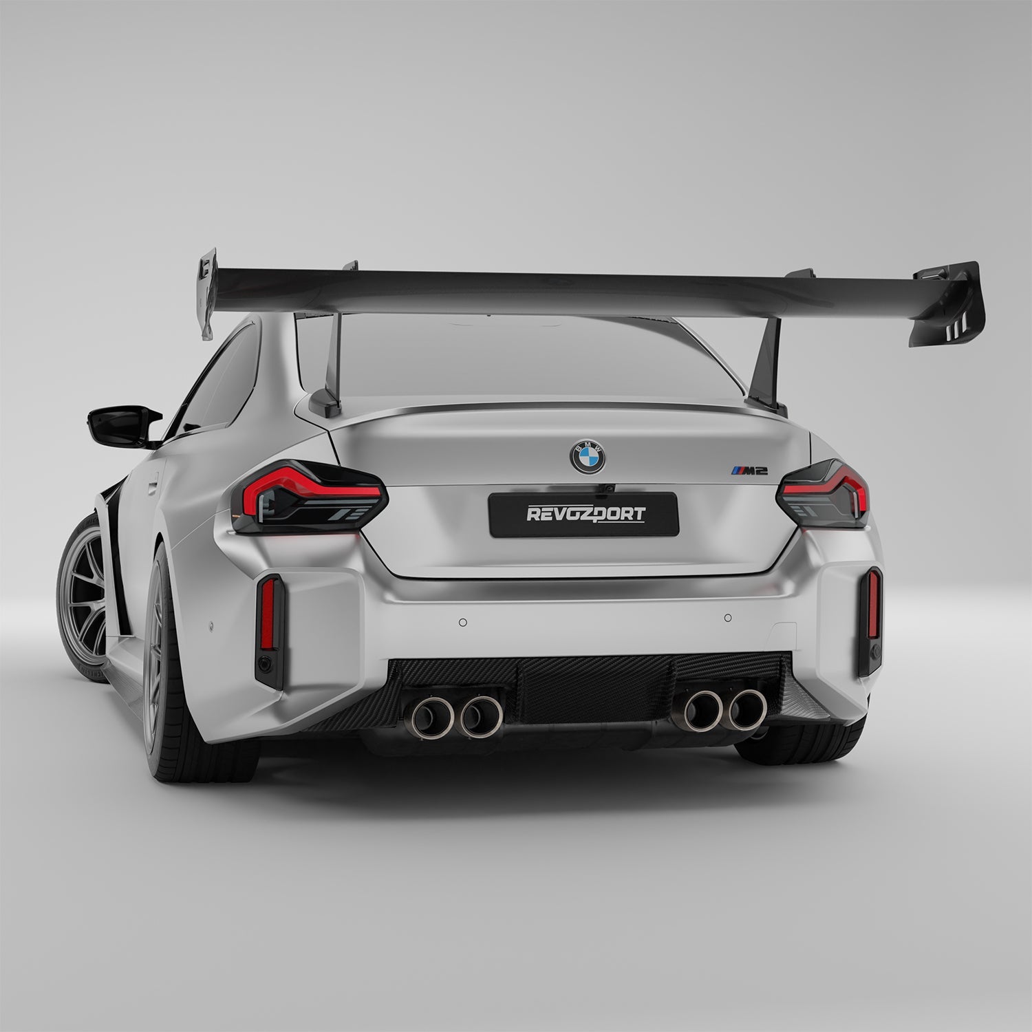 Carbon Fiber Rear Diffuser for BMW G87 M2