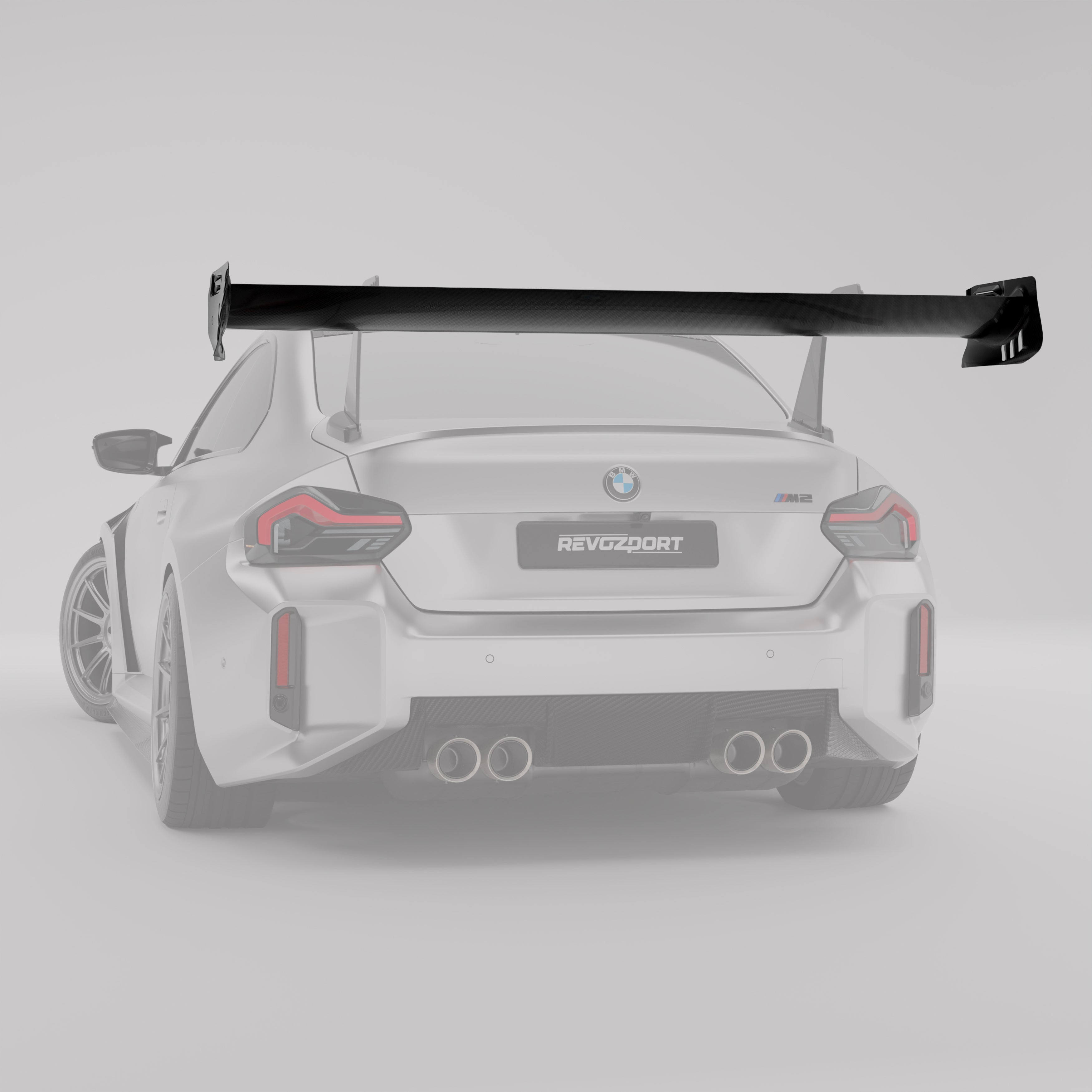 Carbon Fiber Rear Wing Spoiler for BMW G87 M2