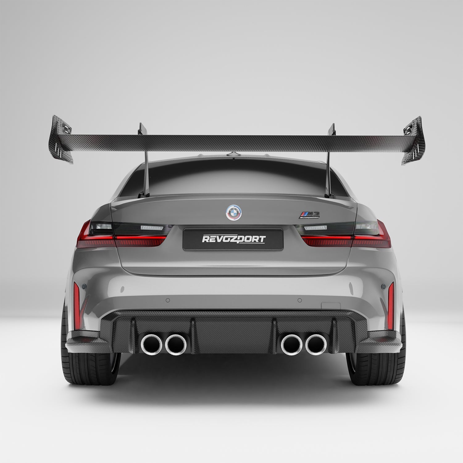 Carbon Fiber Rear Spoiler for BMW G80 M3