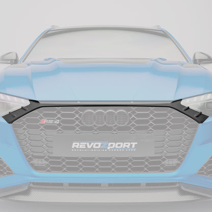 Carbon Fiber Front Grill for Audi RS4 B9.5 Avant
