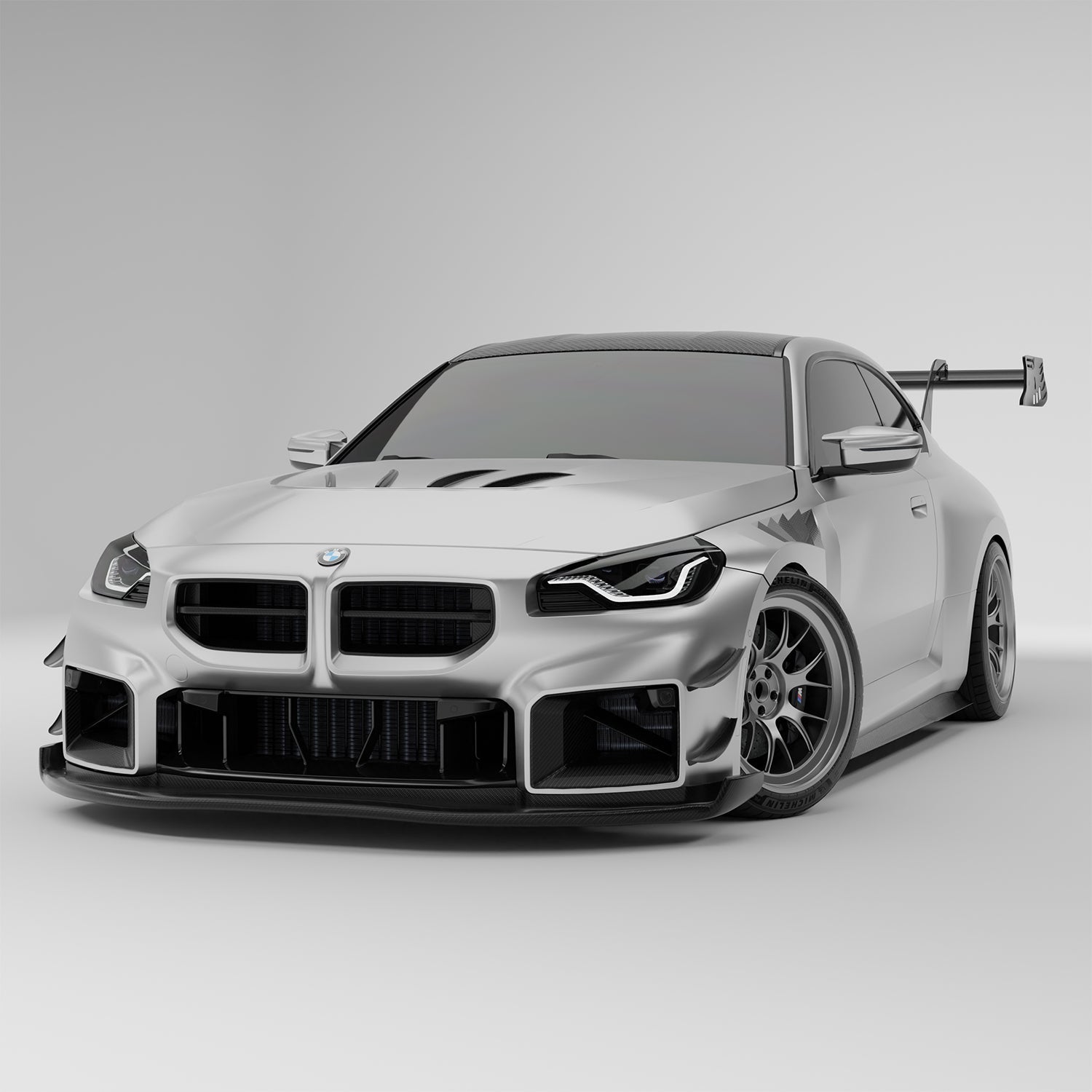 Carbon Fiber Front Lip Diffuser for BMW G87 M2