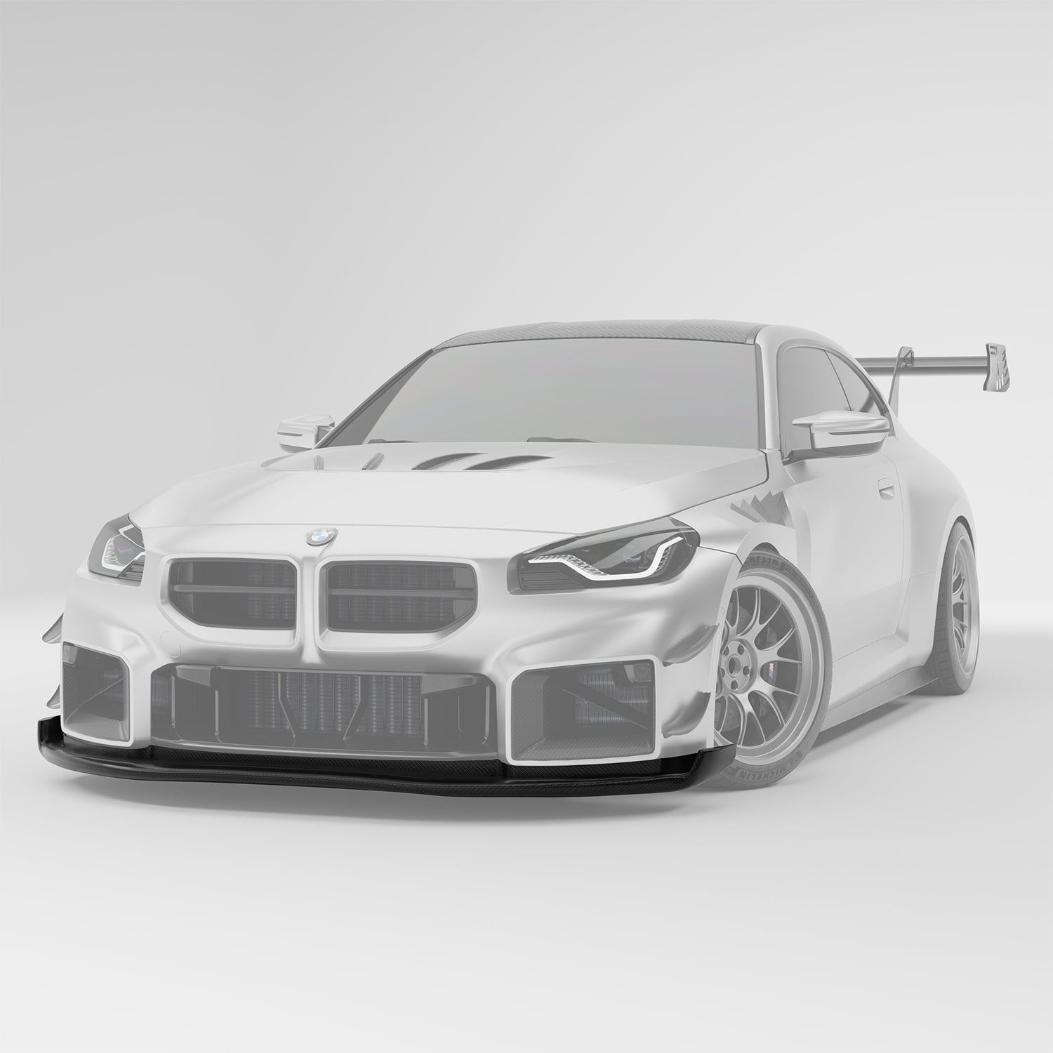 Carbon Fiber Front Lip Diffuser for BMW G87 M2