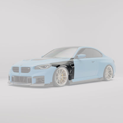 Carbon Fiber Side Fenders for BMW G87 M2