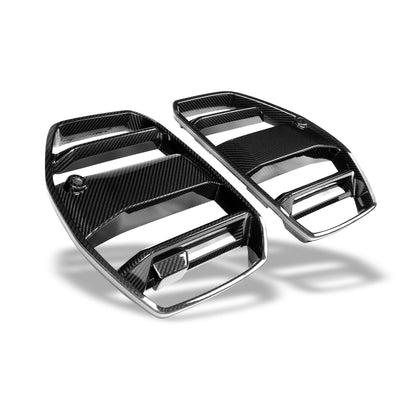 Carbon Fiber Front Grill for BMW G80 G81 M3 G82 G83 M4 without ACC