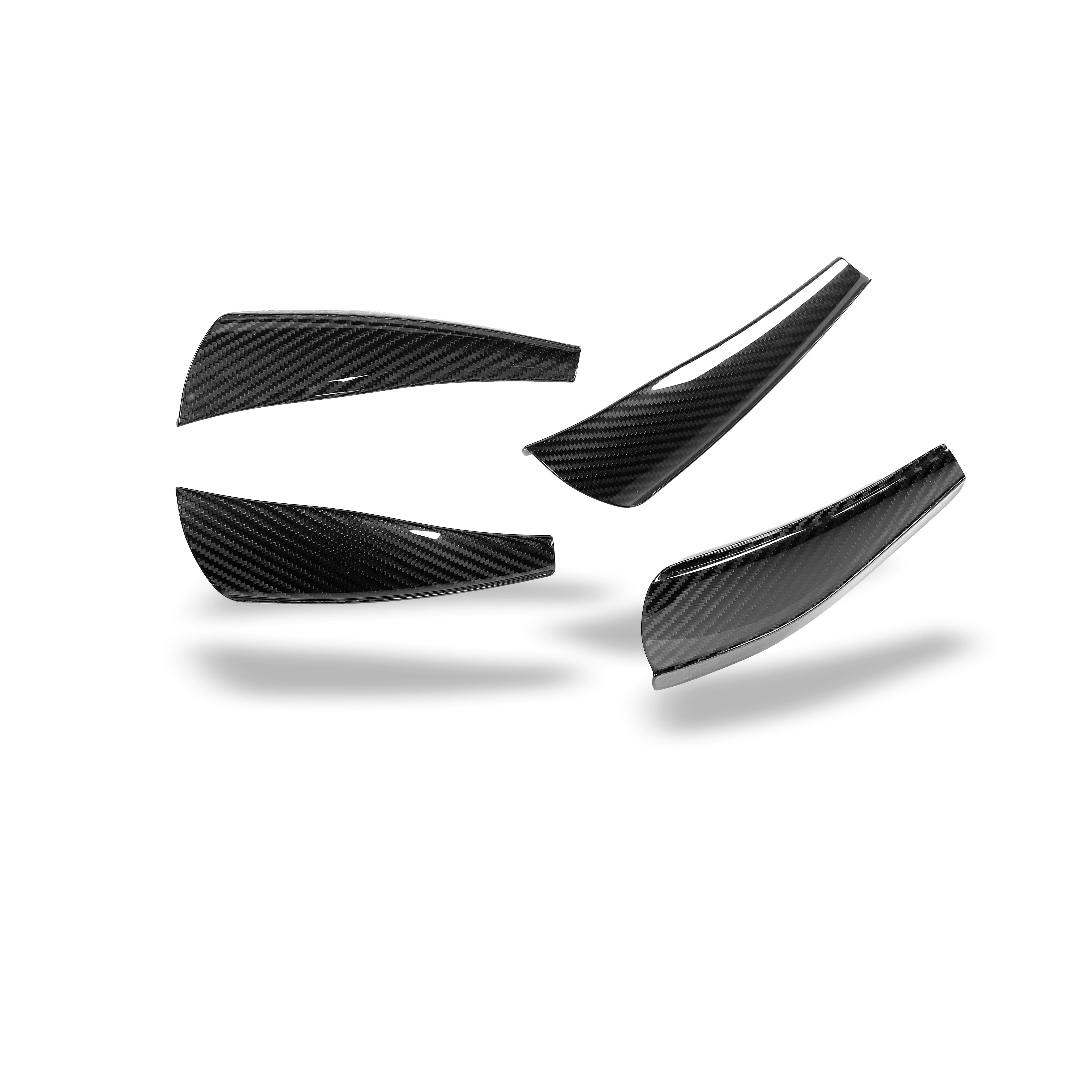 Carbon Fiber Front Bumper Canards for BMW G87 M2