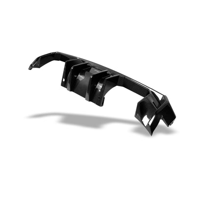 6 Pieces Carbon Fiber Rear Diffuser for BMW G80 G81 M3