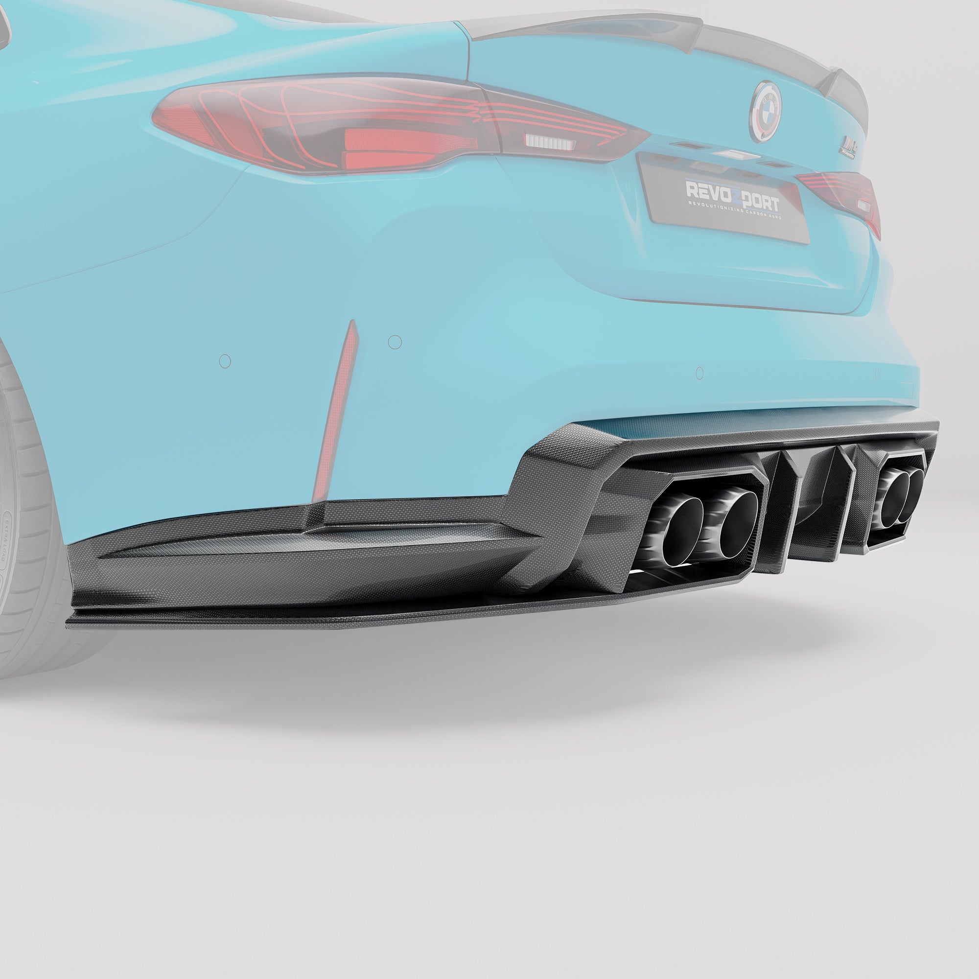 Carbon Fiber Rear Diffuser for BMW G82 G83 M4